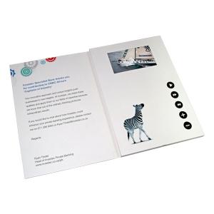 Quality Amazing gifts Advertising promotion Video Postcard with Magnetic switch wholesale