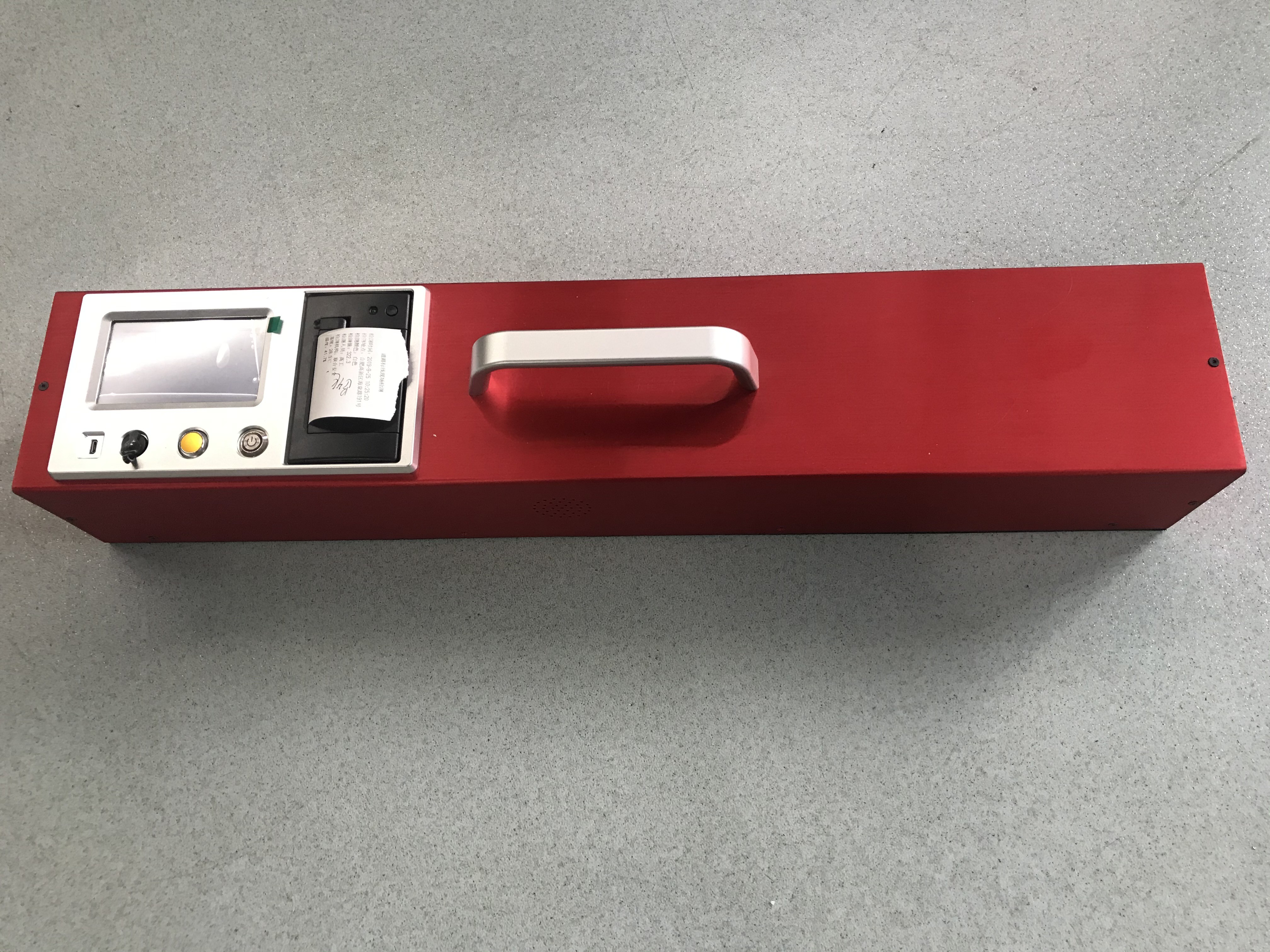 Printable Road Markings Retroreflectometer Touch Screen