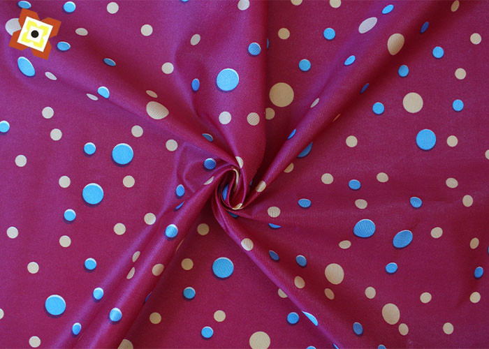 135gsm Spot Tie Dyed Mattress Quilting Fabric Geometric Printing