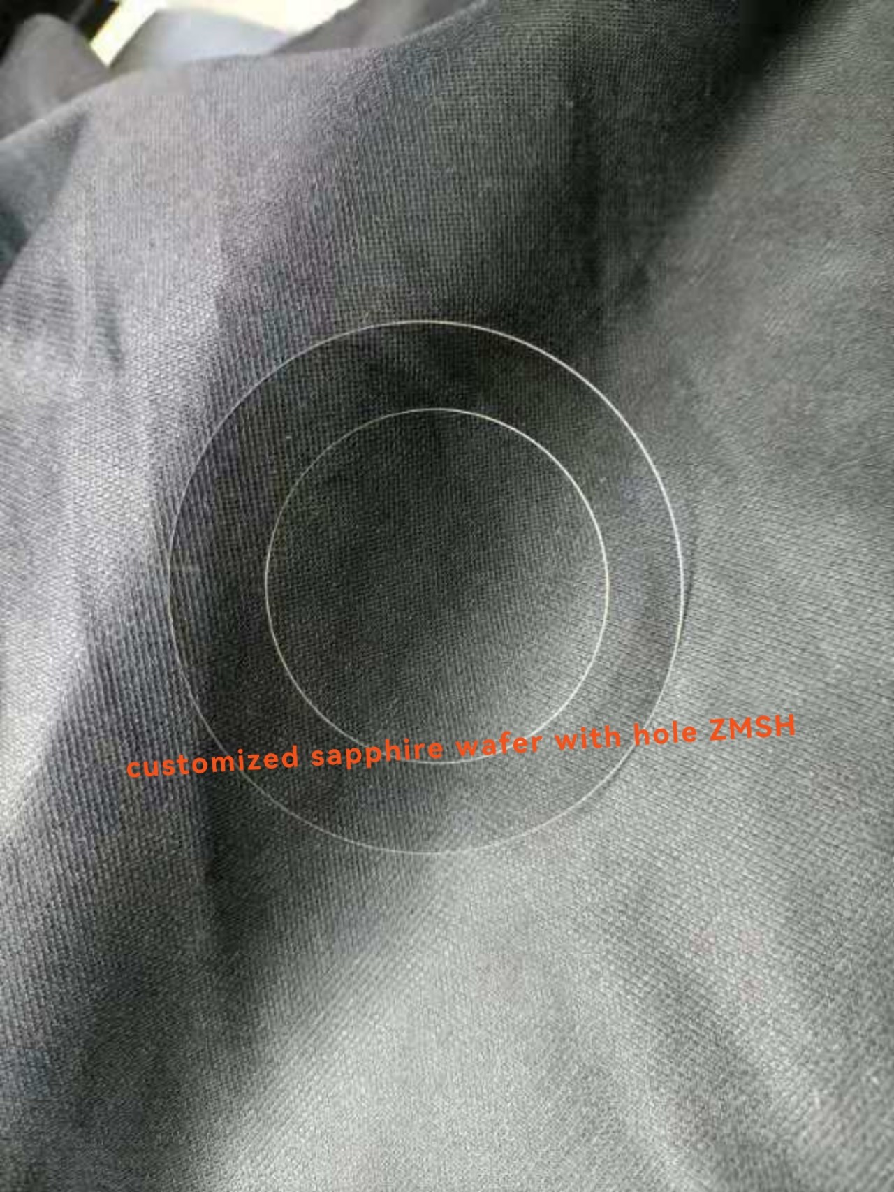 Inner Hexagon Dia 76.2mm Polish Sapphire Optical Windows