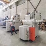 9500mm 45000kg Aluminum Holding Furnace Natural Gas Melting Furnace