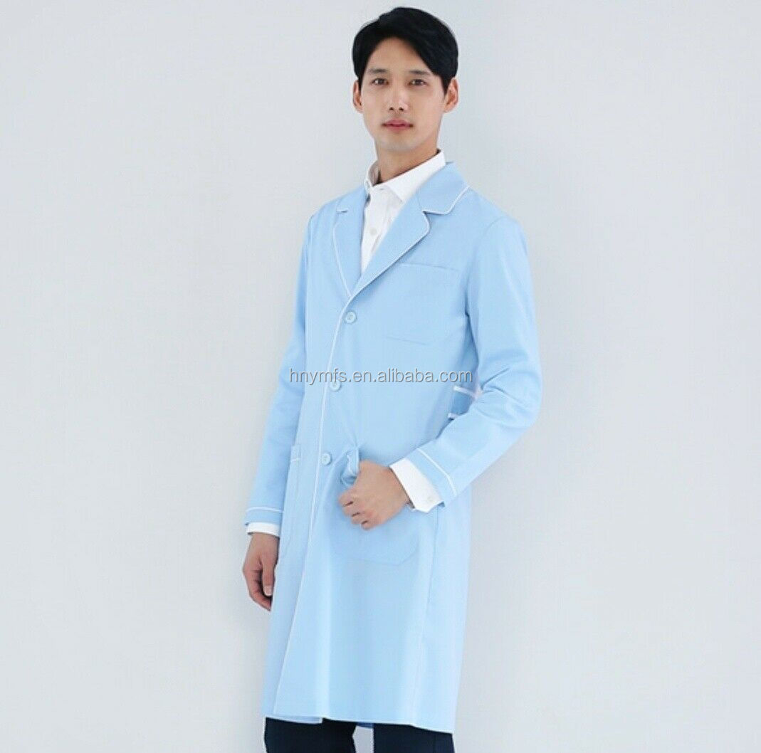 Hot Sale Coverall Doctors Long Coats Hospital Dress Doctor