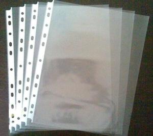 Quality Letter Size 8.5X11&quot; Clear 11 holes PVC Sheet Protector Page Protector wholesale