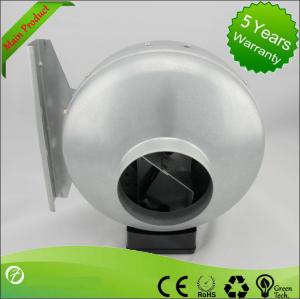 Quality 125mm Ventilation In-line Metal Inline Fan Centrifugal Air Blower wholesale