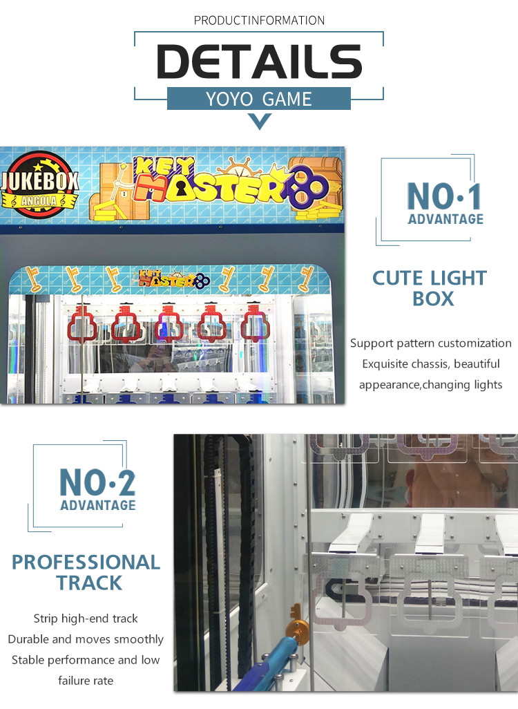 Push Win Gift Arcade Game Machine Type Key Master Kids Toy Vending Machine