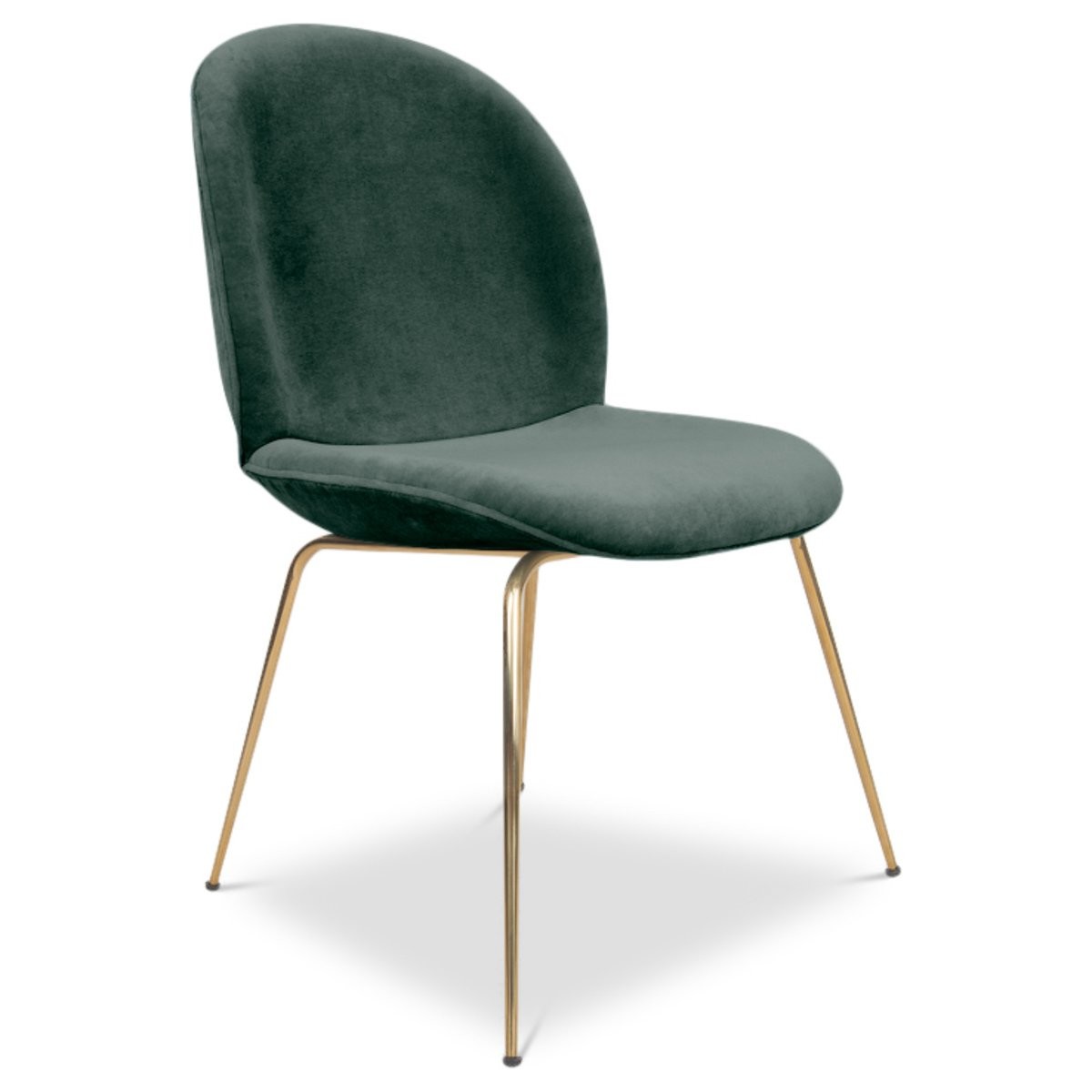 wholesale modern velvet fabric stainless steel leg dining chair for wedding event