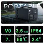 3.5KW Energy Electric Vehicle Discharge Gun National Standard GB/T Portable