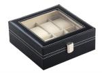 Luxury Leather Watch Display Box , Durable Luxury Watch Cases For Men