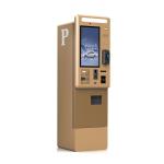 Parking Payment Station With 21.5 Inch High Brightness Touch Screen And Cash