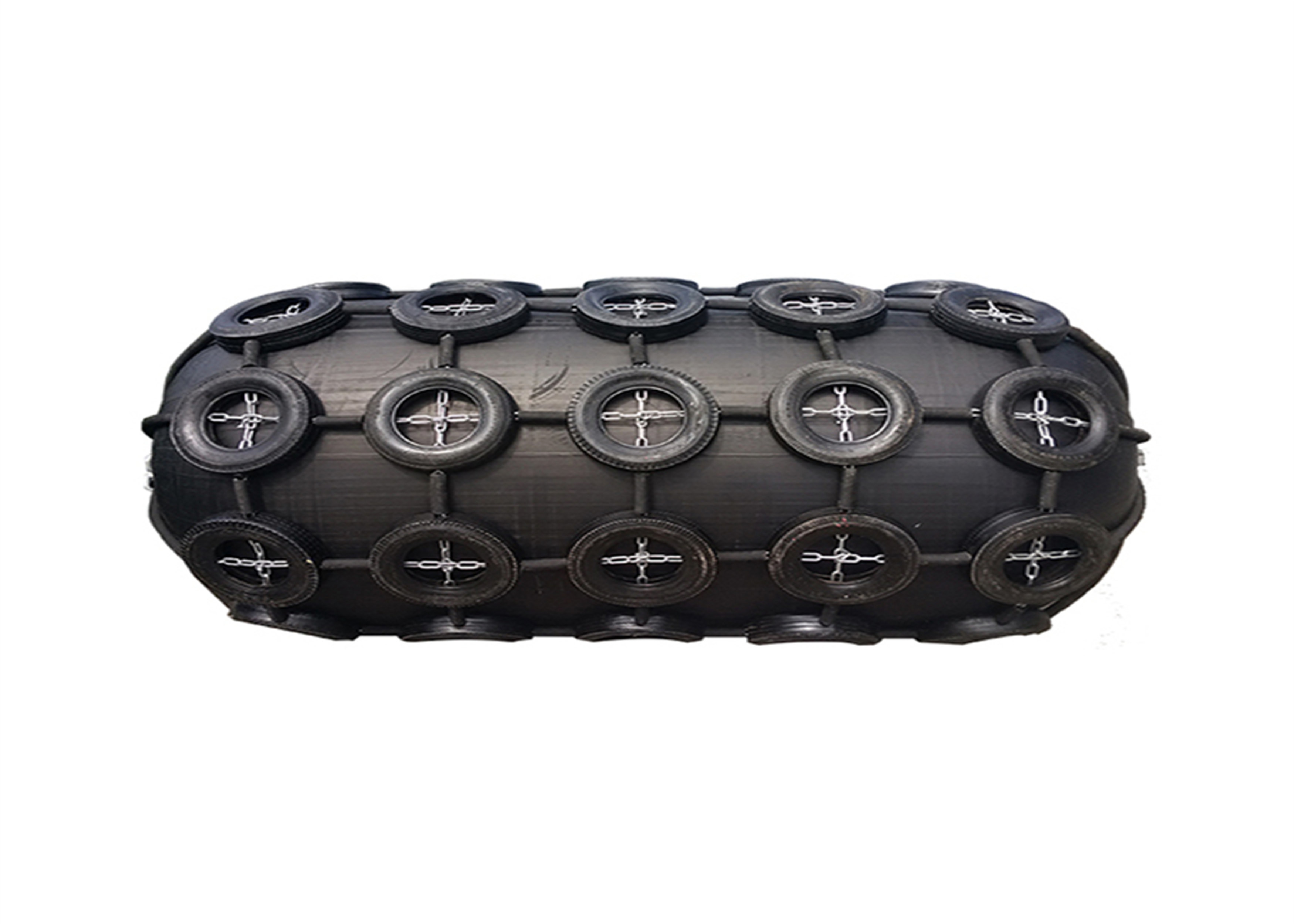 ISO Inspection BV SGS Certificated Pneumatic Yokohama Rubber With Black Tyres