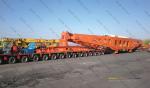 Hydraulic Lifting Heavy Duty Modular Lowboy Truck Semi Trailer with 200t Load