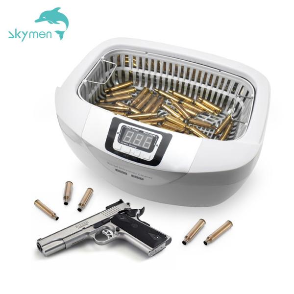 Skymen Ultrasonic Bullet Case Cleaner Industrial 2500ML Ultrasonic Cleaner For