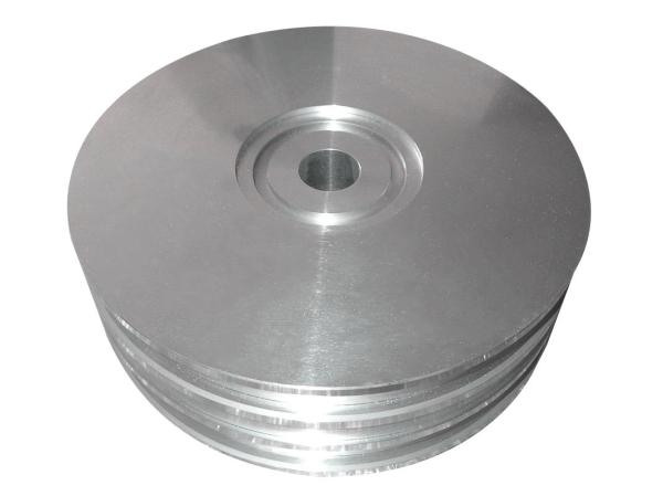 Custom Material Aluminum Floor Flange , Light Weight Ra6.3-12 High Pressure
