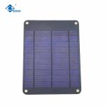 6V All Black Semi-flexible Solar Panels 3W 4W 5W 6W PET Solar Panel ZW-4W-PET