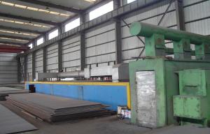 Quality Customized 75kw Small shot blasting machine , steel surface cleaning machinery wholesale