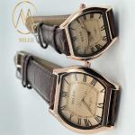 Customized Leather Strap Quartz Watch 30m Waterproof Quartz Wrist Watch