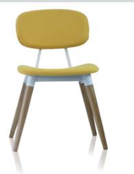 Quality America style bent wood dining chair with cushion wholesale