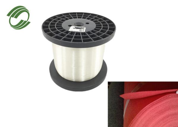 Anti Pilling Nylon 66 Monofilament Yarn For Needle Punched Carpet Clear