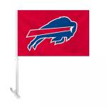Custom Car Window Flags Digital Printing 30x45cm Buffalo Bills Window Flag