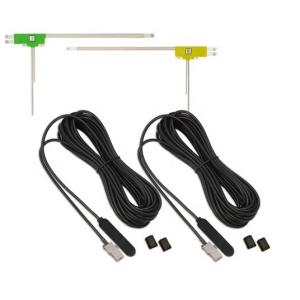 Quality Universal Combination Antenna for Indoor Digital Car ISDB-T TV Yellow and Green Film wholesale