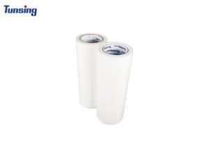 Quality Soft Adhesive Hot Melt TPU Film For Textile 0.05mm 0.08mm Thickness wholesale