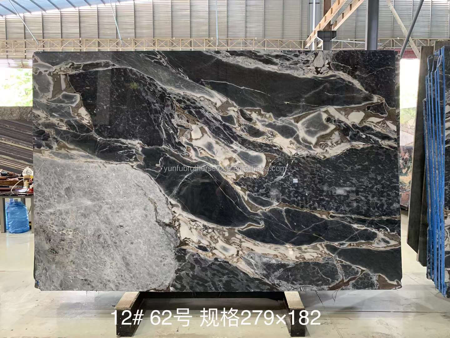 Hot Ocean White/Black Marble Wall and Flooring Tile Design Book Match Marble Elephant White Slab