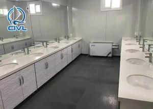 Quality Contemporary Prefab Container Homes Villa , Public Toilet Public Restroom wholesale