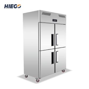 Quality Direct Cooling Commercial Upright Refrigerator 4 Doors 1000L wholesale