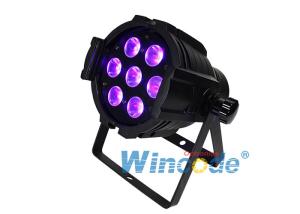 China DMX Professional LED Stage Light 7×3W RGB 3 in 1 LED Par Light on sale