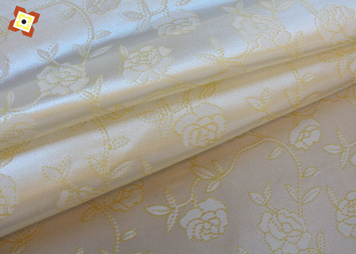 Polyester Pengji Mattress Quilting Fabric Warp Knitted Printed