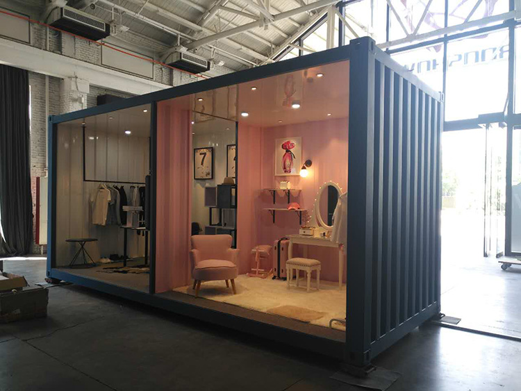 Used 20ft Mobile Expandable Shipping Container Shop