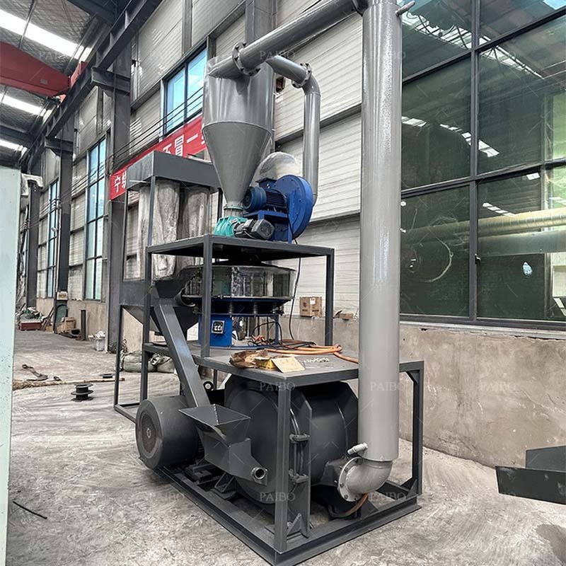 700KG Weight Radiator Recycling Machine for Copper Separation and Aluminum Recycling