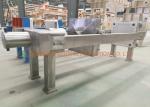 Plate And Frame Fully Automatic Filter Press Machine For Wine , Beer , Cooking