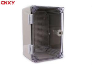 Quality Safety Plastic Hinged Box , Waterproof Terminal Box PC Retardant Material wholesale