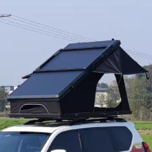 Quality 4 Season Easy Install Aluminum Rooftop Tent For Camping Pickup Truck Van wholesale