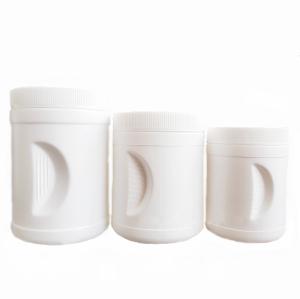 Quality Shatterproof Round White Plastic Canisters 500 Ml Butter Container With Grip Fasten wholesale