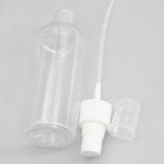 40*134mm 100ml PET Plastic Spray Bottle Cylinder Round Shoulder