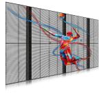 Hanging Glass LED Screen Moistureproof 1000x1000mm Transparent