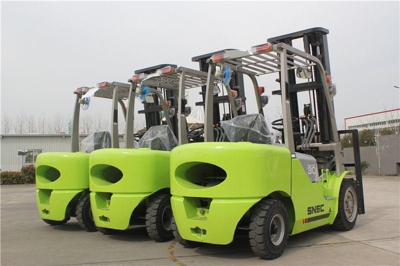 Side Shifter Triplex Mast Container Forklift Truck