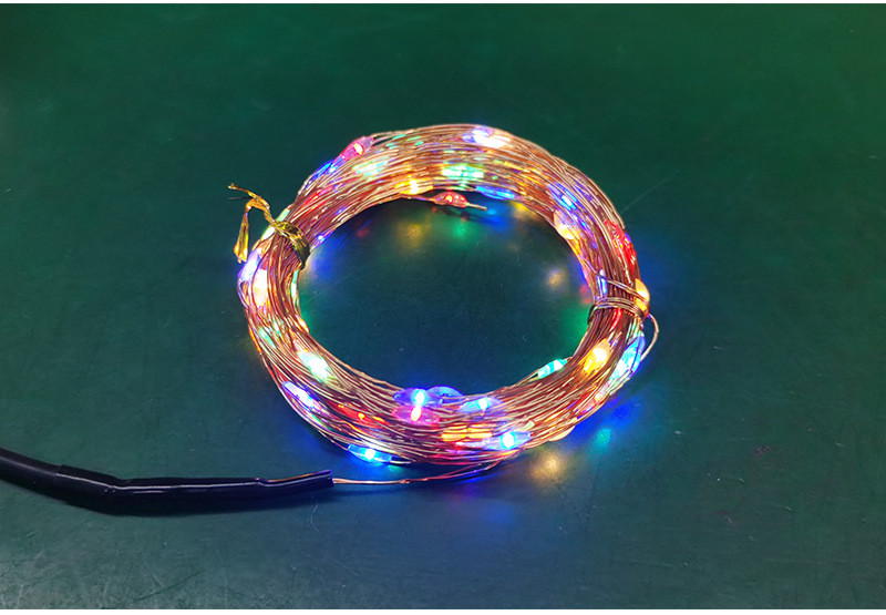Ceiling Remote Control Outdoor Fairy Lights 10 LED USB 5V Cold White For Bedroom