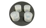 20 / 410 Clear ISO1400 Flip Top Plastic Bottle Caps