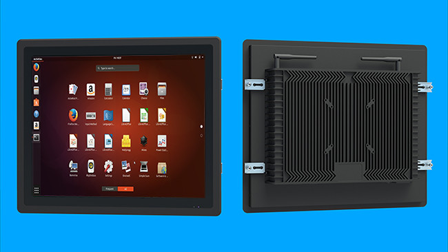 17-Inch Integrated Linux Touch Display for Security Systems and Logistics Monitoring