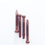 Ruspert Stainless Steel Wing Tek Screws , Torx Drive Flat Head Tek Screws