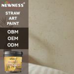 Water-based Art Straw Mud The Eco-friendly Sand Painting Paint for Customer
