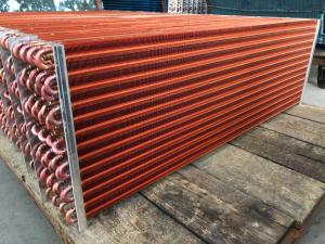 Quality Customized Evaporator Dehumidifier AC Coil Copper For Sea Food Freezer wholesale