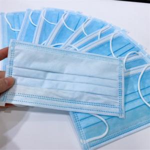 Quality Fluid Resistant Disposable Surgical Masks Hypoallergenic Earloop Surgical Mask wholesale