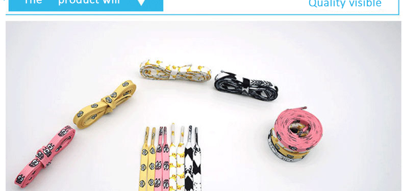 custom printed shoelace Power Item Piece Packaging Color Feature Hand charms flat shoelace Origin Type GUA Size Place