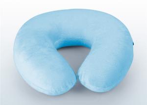 Quality U Shaped Travel Neck Pillow Built-in Elastic Strap Makes REACH RoHs wholesale