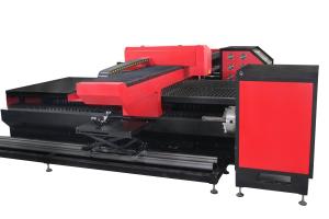 Quality Silicon Steel , Spring Steel YAG Laser Cutting Machine for Sheet Metal and Round Tube Cutting wholesale