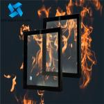 Borosilicate Fireproof Tempered Glass Sheets for Building / Furniture